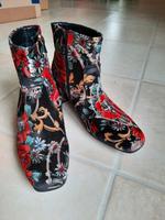 Stiefel mit Blumenmuster Gabor - ungetragen Hessen - Malsfeld Vorschau