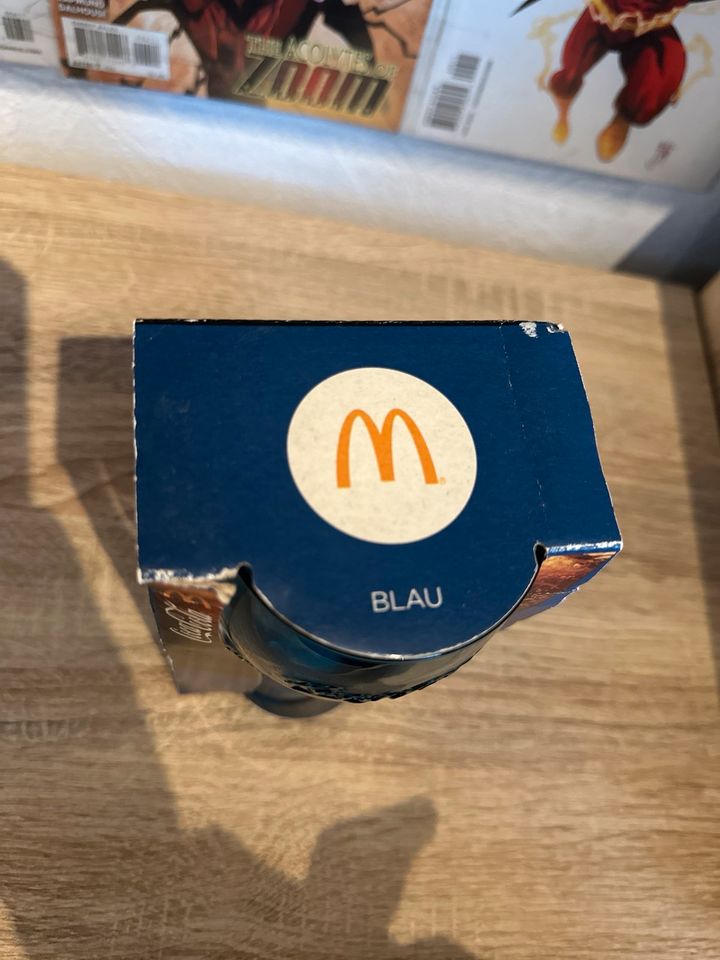 Coca Cola Glas Limitierte Edition McDonald’s 2018 blau unbenutzt in Grebenhain