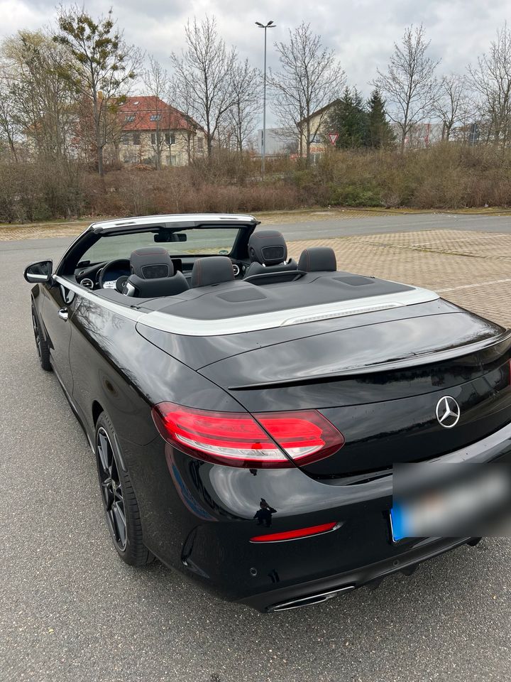 Cabrio C 400 4M AMG Line Plus Burmeister Abstands Distronic Key in Rangsdorf