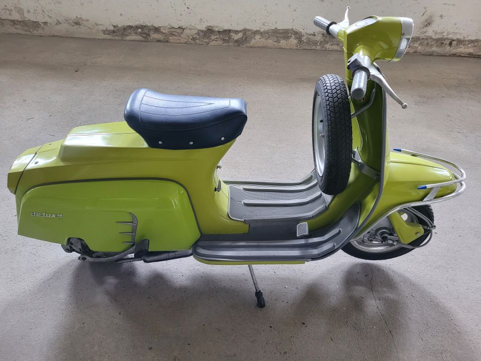 Lambretta De Luxe 50DL Bj.69/70 übeholt Technisch 1A Apfelgrün in Viersen