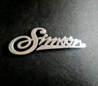 Simson KR 50 DDR Emblem  Schriftzug Original Kotflügel Logo Sachsen - Reichenbach (Vogtland) Vorschau