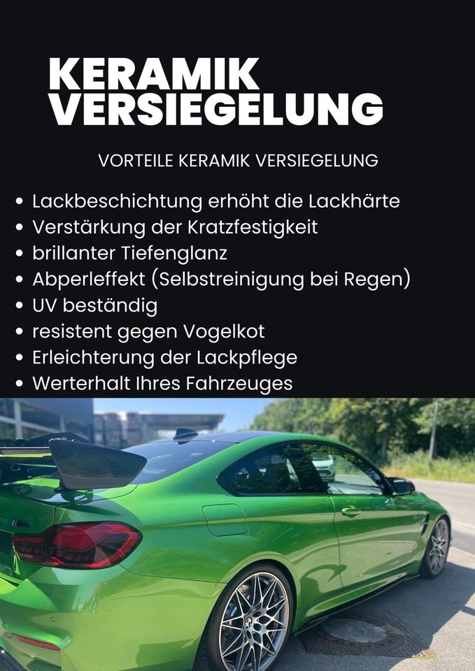 Auto Reinigung- Politur - Versiegeln in Reutlingen in Reutlingen