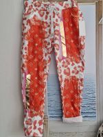 SALE%%% Joggpants Hose Italy NEU 36 38 40 orange gemustert Nordrhein-Westfalen - Mönchengladbach Vorschau