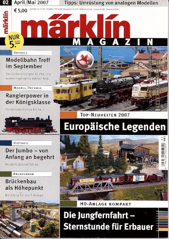 Märklin Magazin Jahrgang 2007 komplett in Eutingen