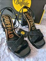 Buffalo Schuhe Sandaletten black schwarz Riemchensandalen neu 37 Bayern - Türkheim Vorschau