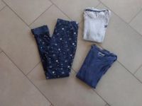 3 tlg. langer Schlafanzug Pyjama 1 Hose 2 x Oberteil Gr. S 36 Baden-Württemberg - Engen Vorschau