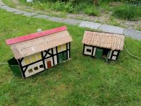 2 Bauernhof-Häuser / Spielzeugscheune für z. B. Siku Niedersachsen - Hollern-Twielenfleth Vorschau
