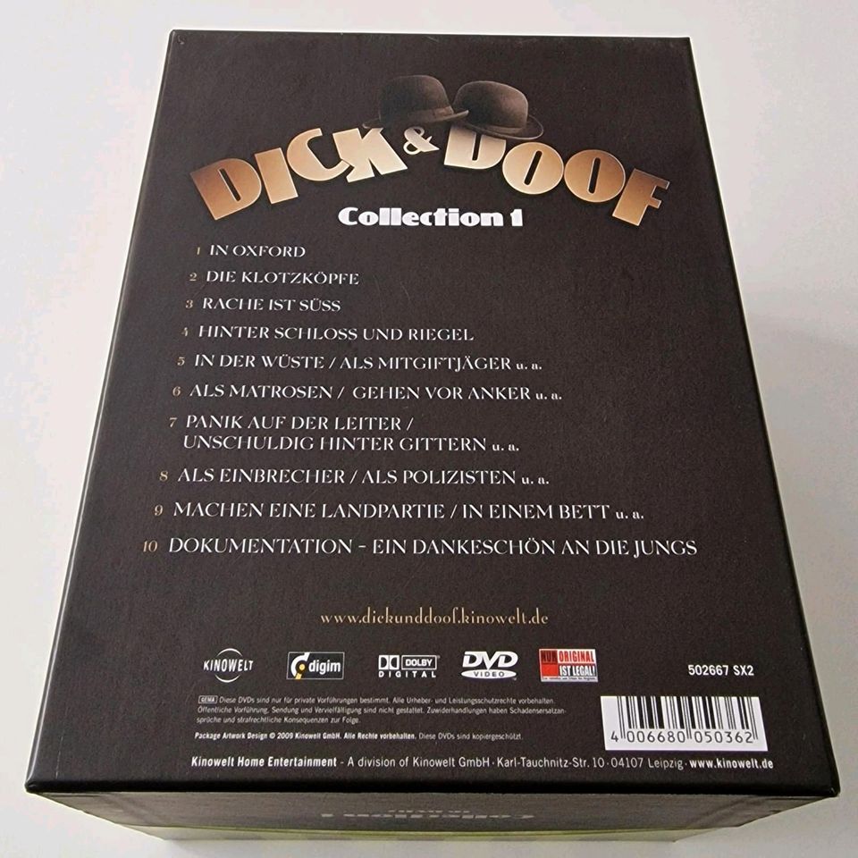 Dick & Doof Collection 1 DVD Box in Singen