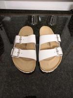 Birkenstock arizona, Leder, weiß, NEU, normale Weite, 37 Nordrhein-Westfalen - Lübbecke  Vorschau