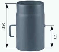1A Rauchrohr Abgasrohr 0,25m mit Drosselklappe für Kaminofen Ofen Nordrhein-Westfalen - Halle (Westfalen) Vorschau