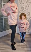 Mama-Tochter Outfit Hoodie Pullover S 92 Nordrhein-Westfalen - Lüdenscheid Vorschau