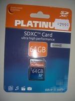 Platinum SDXCS Card 64 GB - Neu, Speicherkarte Nordrhein-Westfalen - Remscheid Vorschau