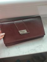 Vintage Damen Portemonnaie Geldbörse Brieftasche Leder weinrot Baden-Württemberg - Ebhausen Vorschau