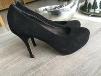 Tamaris Pumps Wildleder schwarz Gr. 38 Nordrhein-Westfalen - Lage Vorschau