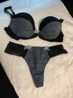 Set BH und Tanga neu Passionata Gr XS 75 C grau Schleife Nordrhein-Westfalen - Hilden Vorschau