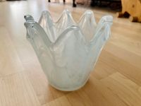 Windlicht aus italienischem Murano-Glas / Kerzenhalter / Vase München - Bogenhausen Vorschau