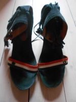 Tommy Hilfiger Boho-Sandalen, blau Wildleder, selten! Altona - Hamburg Groß Flottbek Vorschau