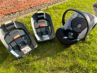 Cybex Aton Kindersitz Babyschale MaxiCosi mit 2x Isofix Station Hessen - Philippsthal (Werra) Vorschau