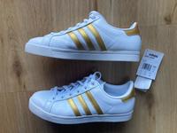Adidas Coast Star Weiss Gold, 38 2/3, 38,5, (fast) Neu Sachsen - Annaberg-Buchholz Vorschau