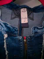 Tredy Damen Jeans Jacke Blazer 38 Glitzer top w neu Nordrhein-Westfalen - Extertal Vorschau