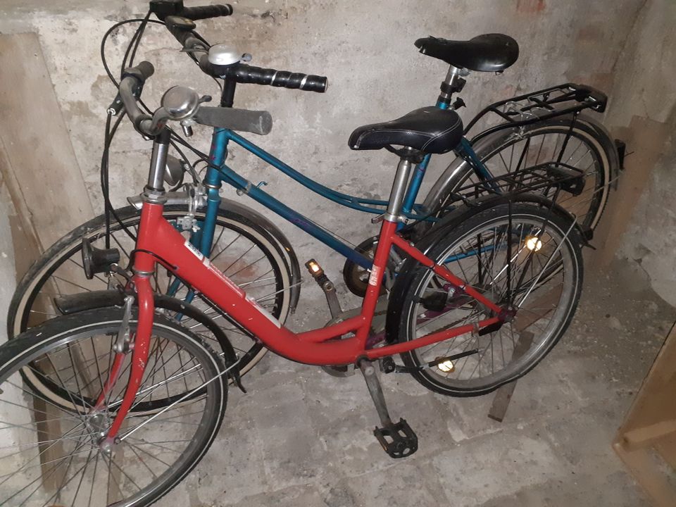 7 Fahrräder Minirad Mountainbike Damenrad Citybike rep. bedürftig in Untermeitingen