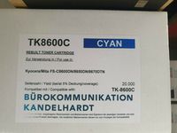 Toner für Kyocera TK8600C (cyan/blau) rebuild Thüringen - Bad Langensalza Vorschau