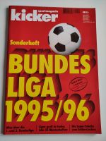 KICKER Sonderheft 95/96 /  Fußball Bundesliga 1995/1996 + Tabelle Hamburg-Nord - Hamburg Eppendorf Vorschau