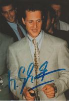 Original Michael Schumacher Autogramm ( FORMEL 1 ) FERRARI Bayern - Coburg Vorschau