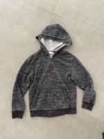 H&M sweat Jacke Weste Kapuze grau melliert 122/128 Bayern - Marktheidenfeld Vorschau