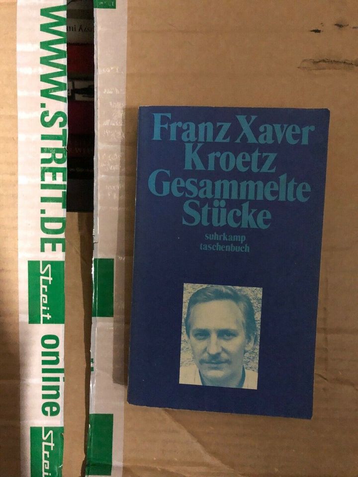 Gesammelte Stücke Buch Franz Xaver Kroetz Wildwechsel Heimarbeit in Berlin