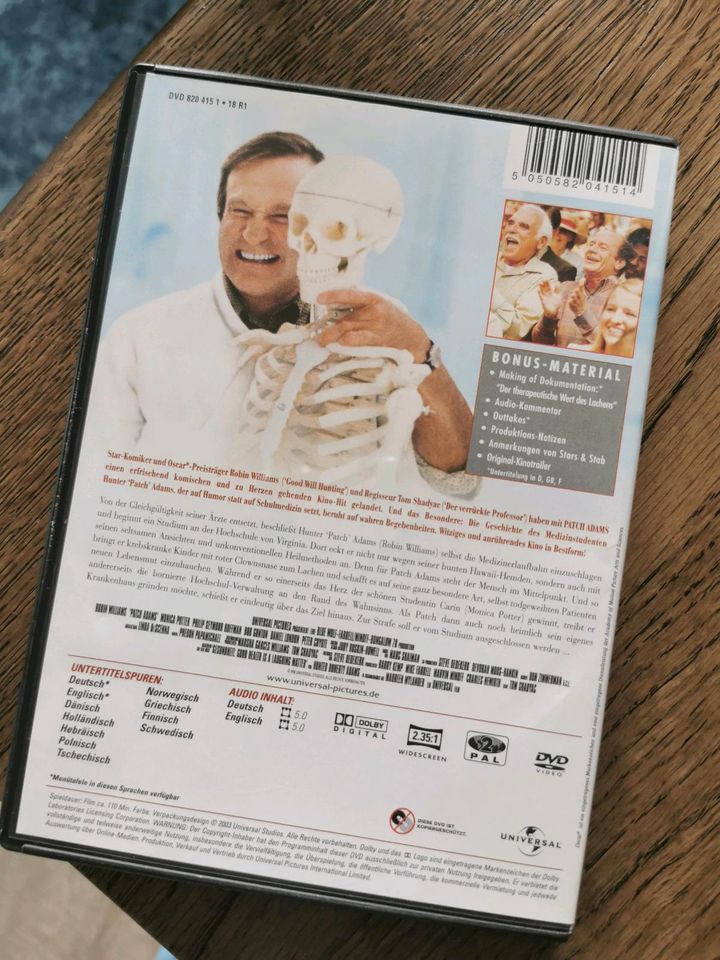 Patch Adams Robin Williams Film DVD Drama in Neustadt