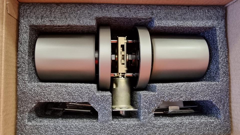 Digitales Türschoss Türknopf Nickel - Zincker - Neu in Streitberg