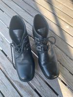 Schwarze Damen Stiefelette, Leder, Gr. 41 Hessen - Wehretal Vorschau