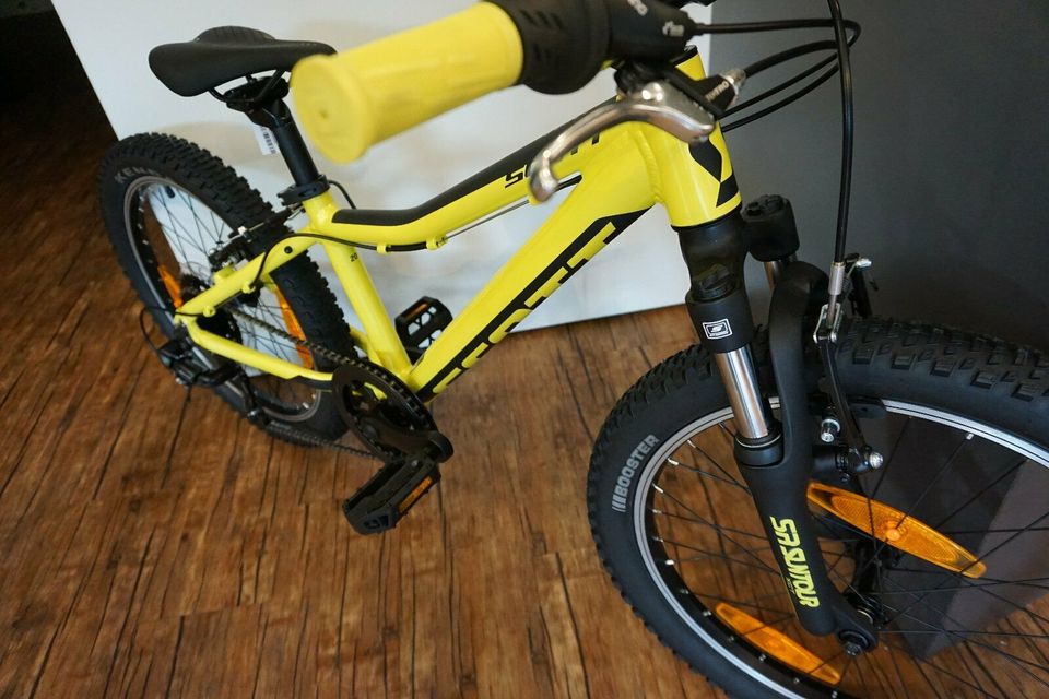 Scott Scale 20" Bike Yellow Mountainbike Kinderfahrrad in Gelenau