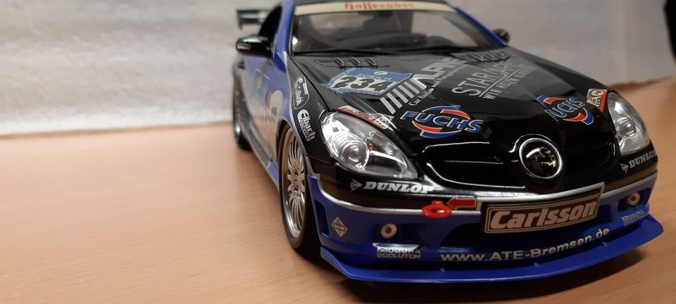 Mercedes Benz SLK 55 AMG CARLSSON von Hot Works 1:18 Rarität in Birkenheide