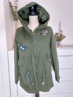 Ysatis Jacke Khaki Grün + Schmetterling Aufnäher Gr. M Nordrhein-Westfalen - Kempen Vorschau