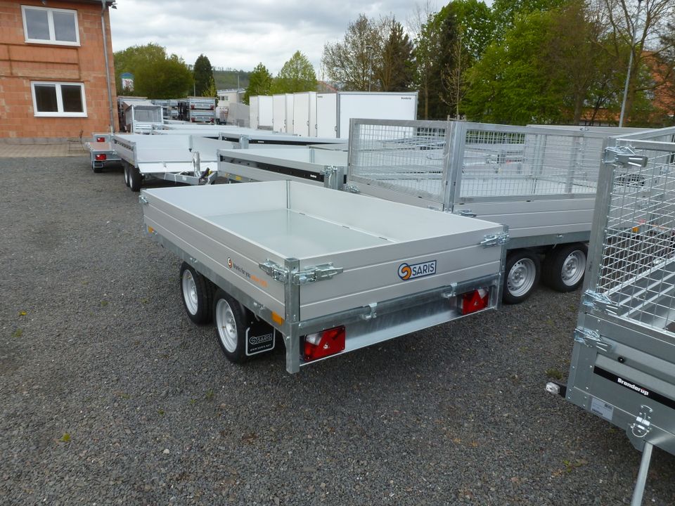 Kipper 2700 Kg NEU SARIS 276x150x30 cm 100 km/h H-Gestell in Breitenworbis