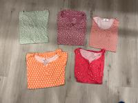 5 Teile Oberteil T-Shirt kurzarm je 4€ von GINA Gr. M 40 / 42 Nordrhein-Westfalen - Borken Vorschau