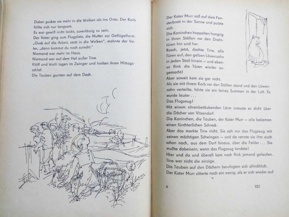 Unvergessen DDR  Kinderbuch “Vitzendorfer Schulgeschichten“(1967) in Rödlin