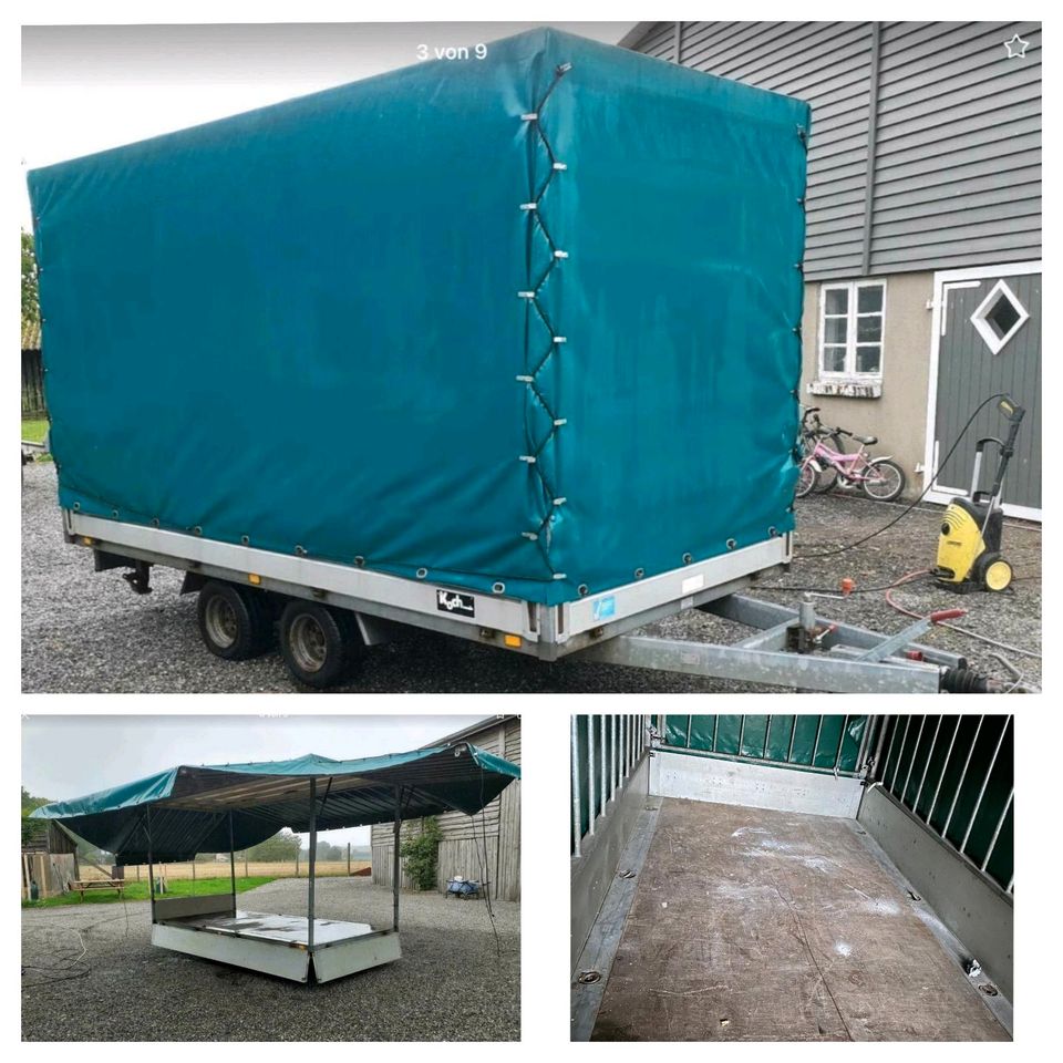 Autotrailer XXL 8,10 x 2,20 DUO Autotransporter ab 29 € bei Monatsmiete Auch inkl. Zugfahrzeug in Fremdingen