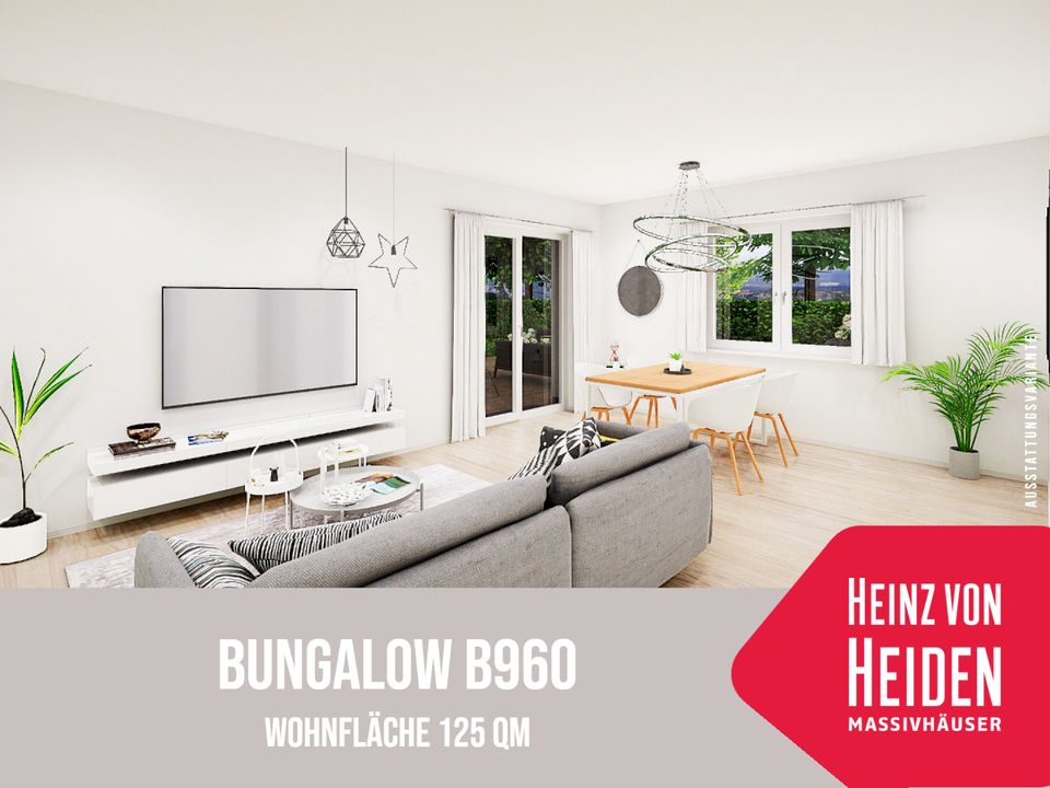 Bungalow B960 - Neubau in Blankenburg - Haus mit 124 qm in Blankenburg