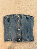 Pull&Bear Bandeau Top Jeansoptik Gr. S, sehr guter Zustand Herzogtum Lauenburg - Ratzeburg Vorschau