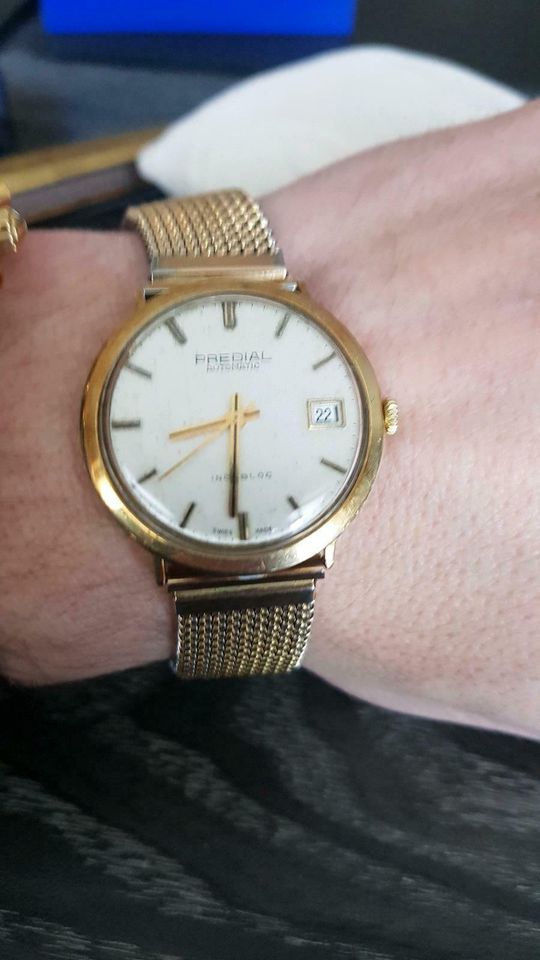 Predial Automatic Herren Gold Uhr 14 Karat 585 Gold in München -  Pasing-Obermenzing | eBay Kleinanzeigen ist jetzt Kleinanzeigen