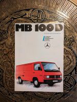 Mercedes LKW Oldtimer MB 100 Prospekt zur Präsentation Rheinland-Pfalz - Selters Vorschau