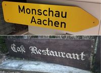 Alte Wegweiser Vintage Cafe Restaurant Monschau Aachen Aachen - Aachen-Mitte Vorschau