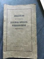 Alte Gebrauchsanweisung für Nähmaschine DDR Baden-Württemberg - Ilsfeld Vorschau