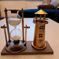 Leuchtturm mit Sanduhr Dekoration Hessen - Hessisch Lichtenau Vorschau