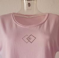 Shirt mit Capärmeln Strassstein Verzierung Modal Rosa Gr 40 Frankfurt am Main - Nieder-Eschbach Vorschau