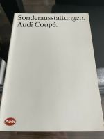 Audi Coupé Typ 89 Katalog Prospekt Sonderausstattung quattro 1990 Niedersachsen - Braunschweig Vorschau