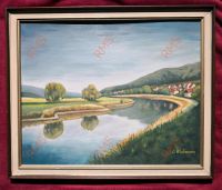 13 Gemälde, Aquarell, Bilder an der Weser, O. Wichmann Niedersachsen - Dassel Vorschau